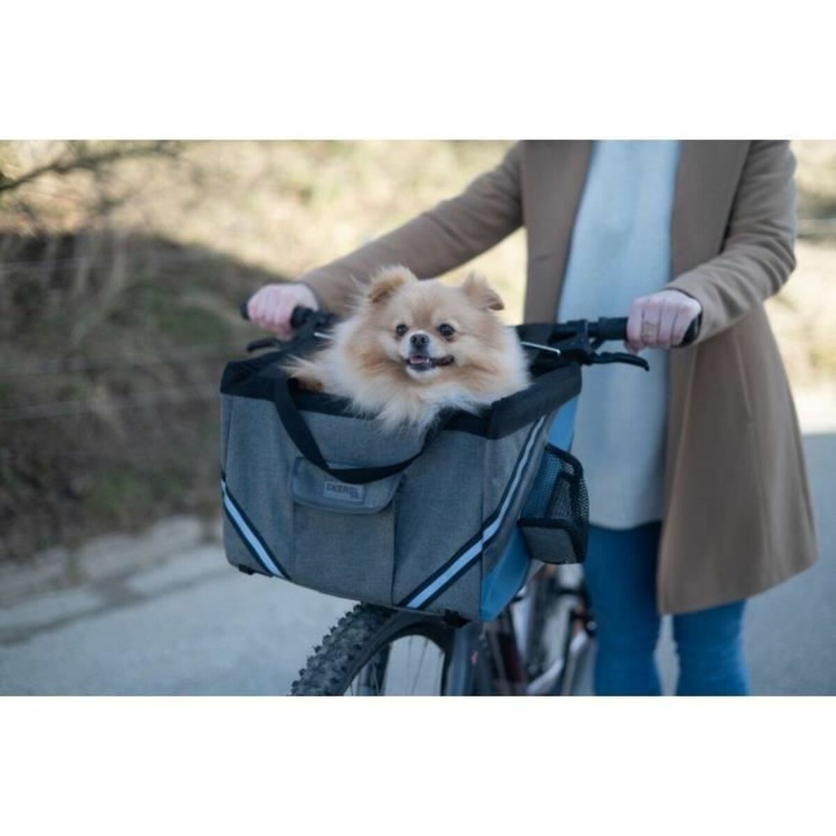 Bicycle Bag Kerbl Blue-1